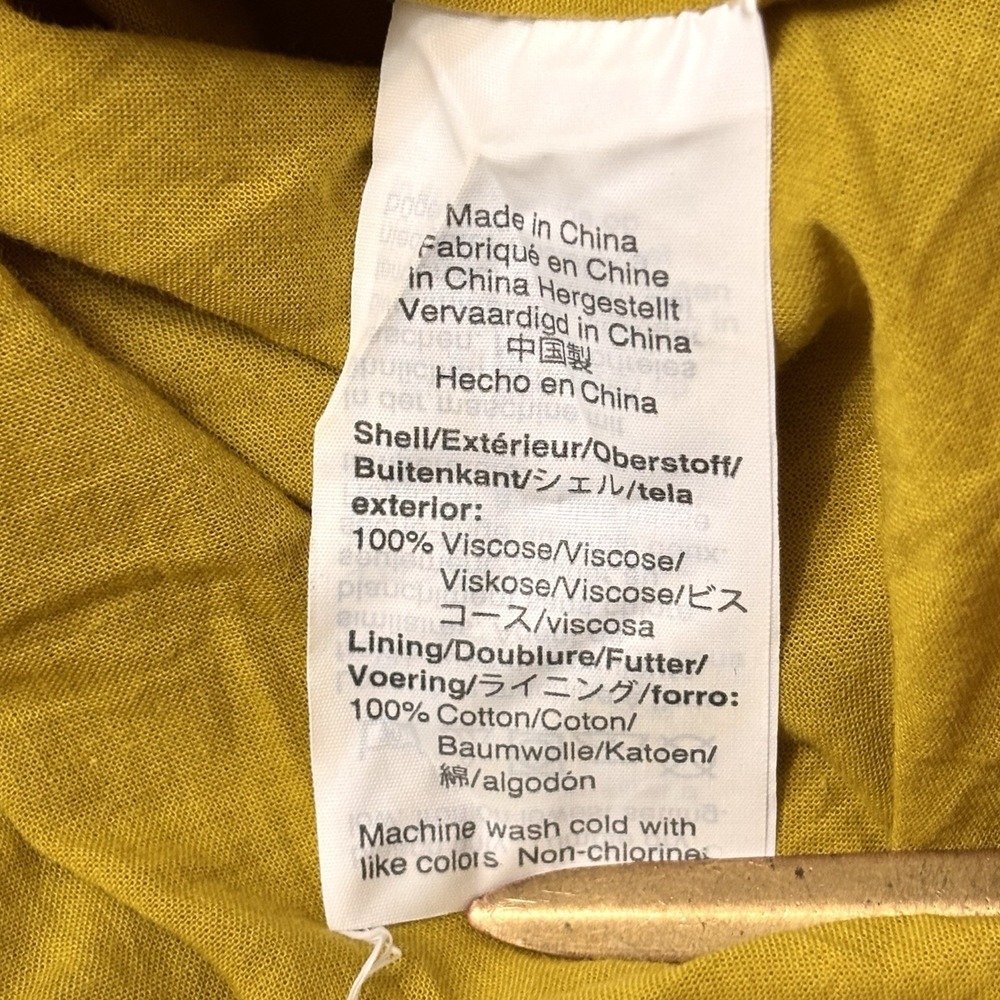 Madewell Mixed Print Tiered Midi Dress in Jaipur Floral Sz M Lined Tie Back - Picture 16 of 16